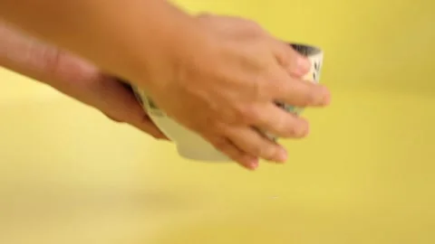 Serving guacamole 2 스톡 동영상 132180825