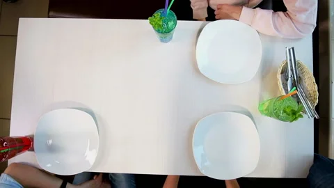 Serving hot pizza on the table Stock Footage 101750124