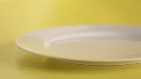 Serving omelette 2 Stock Footage 132148790