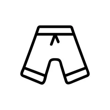 Serving sea beach icon vector. Isolated contour symbol illustration イラスト素材