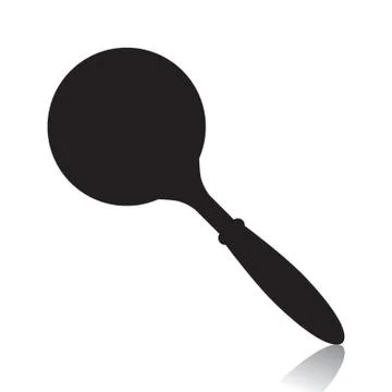 Serving Spoon Illustrazione stock