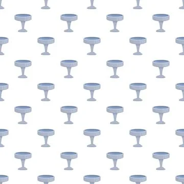 Serving stands seamless repeating pattern background Stock Illustration