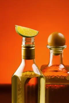Serving tequila concept Stock Photos