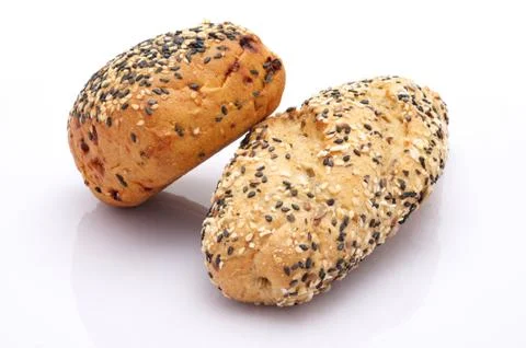 Sesame bread roll Stock Photos