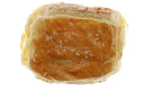 Sesame cake bread Stock Photos