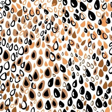 Sesame corn. Vector seamless pattern. Natural seed, organic oil, vegan milk,  Stock Illustration