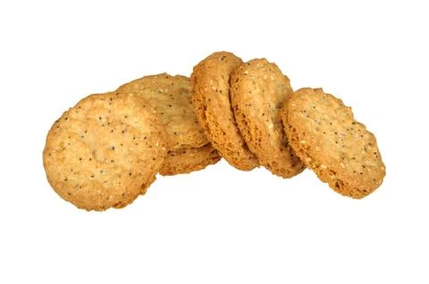 Sesame crackers Stock Photos