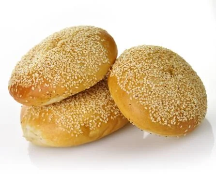 Sesame rolls Stock Photos