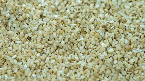 Sesame rotating background (not loopable) Stock Footage 39706987