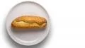 sesame seeds covered bread roll HD Footage