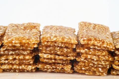Sesame snack 库存照片
