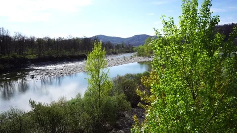 Sesia river Stock Footage 74158256