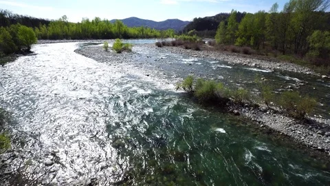 Sesia river Stock Footage 74158345