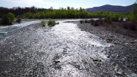 Sesia river Stock Footage 74158625
