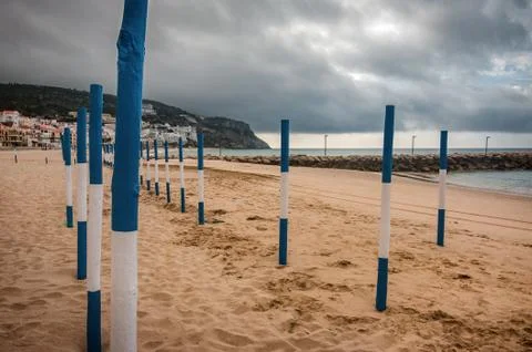 Sesimbra Beach Stock Photos