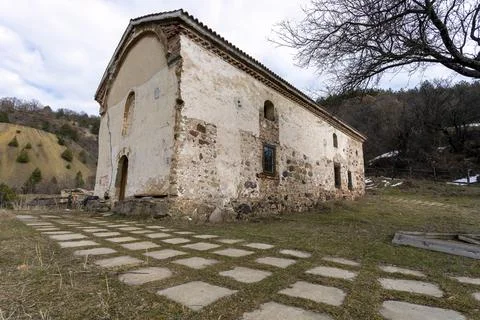 Seslav Monastery St. Nicholas of Myra Foto stock