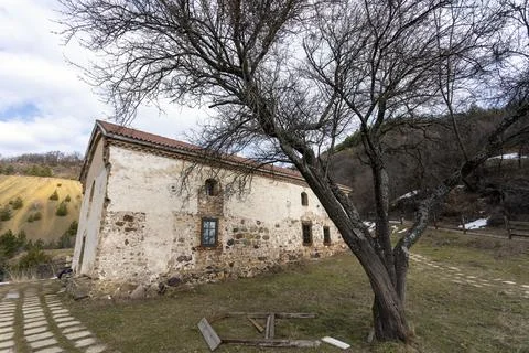 Seslav Monastery St. Nicholas of Myra Stock Photos