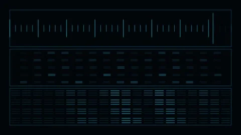 Session Clock Counts Down Beside Live Market Data Stock Footage 344513323