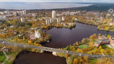 Sestroretsk autumn Stock Footage 81295268