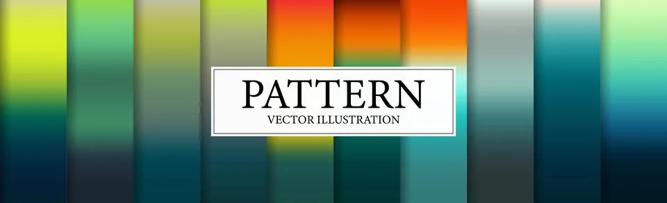 Set of 10 different gradient texture backgrounds - Vector 스톡 일러스트