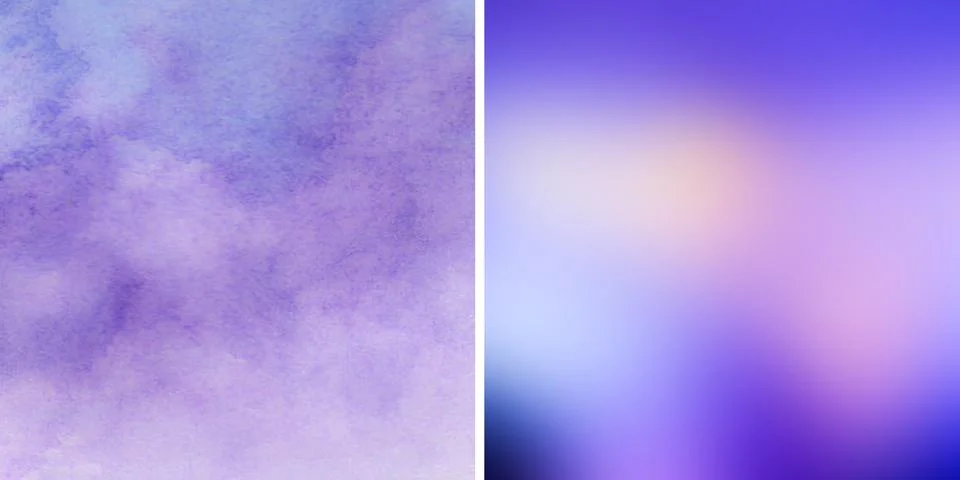 Set 2 of pink creative abstract grunge background. illustration digital. Stock-Illustration
