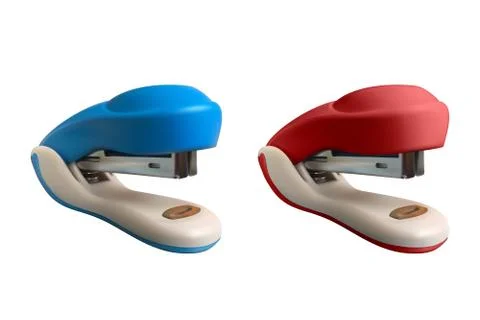 Set of 2 staplers. Realistic vector illustration Stock Illustration