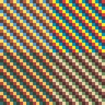 Set of 4 pixel patterns. 스톡 일러스트