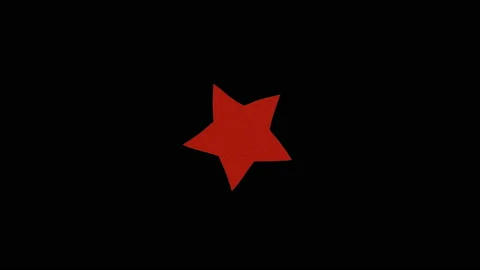 A set of 4 transition video materials. Black background version. Red and brow 스톡 동영상 150492054