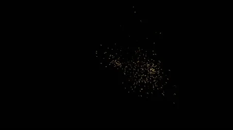 Set of 5 Sparks (clip 01) Video stock 46971939