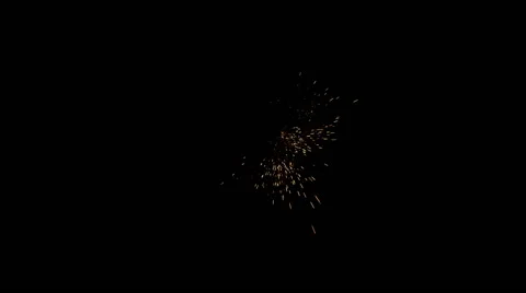 Set of 5 Sparks  (clip 03) Video stock 46971929