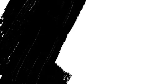Set of 6 Paint Brush Transitions for Luma Mattes and Overlays. Stock Footage 103809171