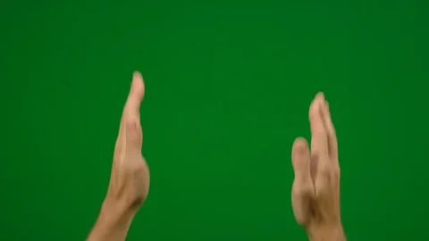 Set of 7 different clapping and waving g... | Stock Video | Pond5
