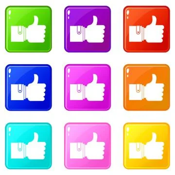 Like set 9 Stock Illustration