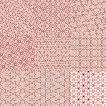 Set of abstract background pattern Stock Illustration