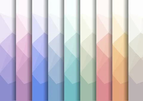 Set abstract background for presentations, creativity, design Stock Illustration