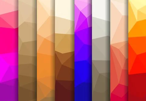 Set abstract background for presentations, creativity, design Stock Illustration