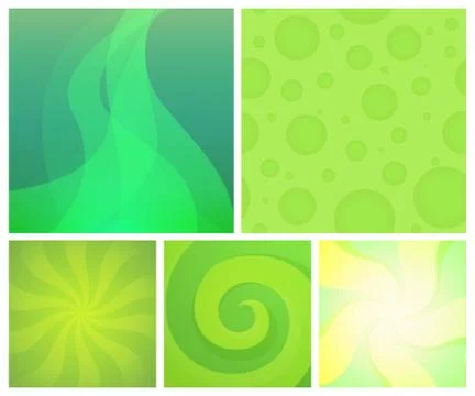 Set of Abstract Backgrounds - Vector element design with colorful bright wall Stockillustratie
