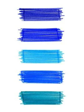 Set of abstract color elements イラスト素材