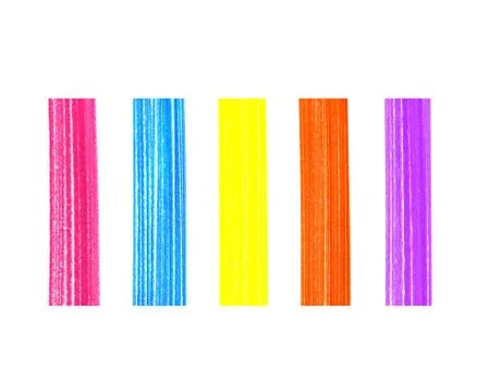 Set of abstract color elements Stock Illustration