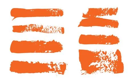 Set of abstract grunge design elements illustration 스톡 일러스트