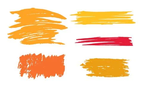 Set of abstract grunge design elements trendy vector template 스톡 일러스트