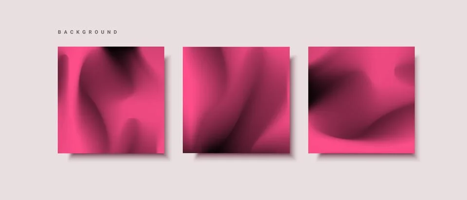 Set of abstract multicolored backgrounds. Eps 10 vector design Stock Illustration
