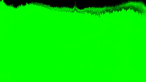 Set of abstract paint, ink bloom splatters, black droplets falling on chroma key Stock Footage 140980974