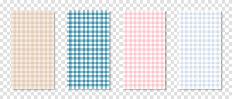 Set of abstract square background pattern. Vector illustration イラスト素材