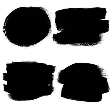 Set of abstract templates for text. Stock Illustration