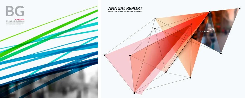 Set of abstract vector design elements for graphic template イラスト素材