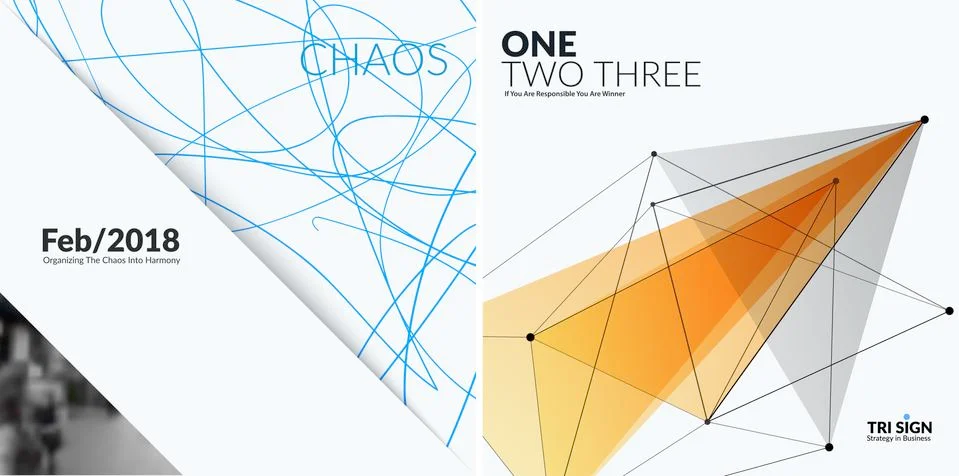 Set of abstract vector design elements for graphic template 스톡 일러스트