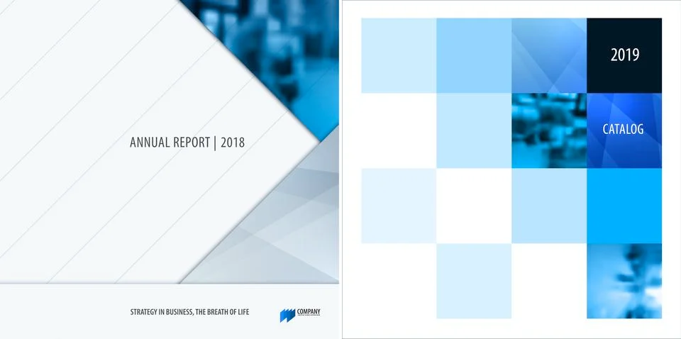 Set of abstract vector design for graphic template. Creative modern business Stock-Illustration