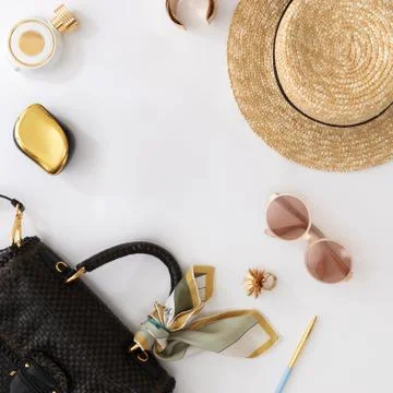 A set of accessories Stock Photos