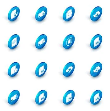 Set Add new folder, Next page arrow, Cloud download and upload, Document, with Stock Illustration